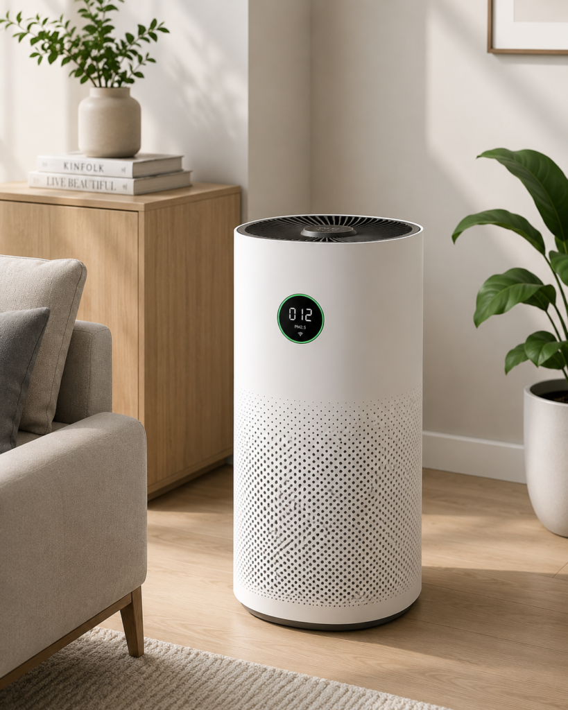 cómo limpiar un purificador de aire paso a paso. moderno y limpio